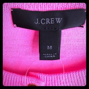 J Crew Hot Pink Cardigan
